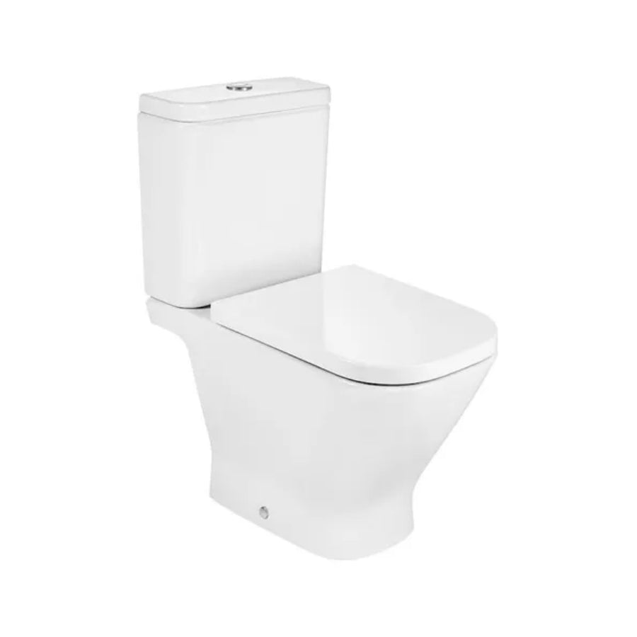 Combo Roca The Gap Inodoro Largo + Depósito Dual + Bidet + Tapa