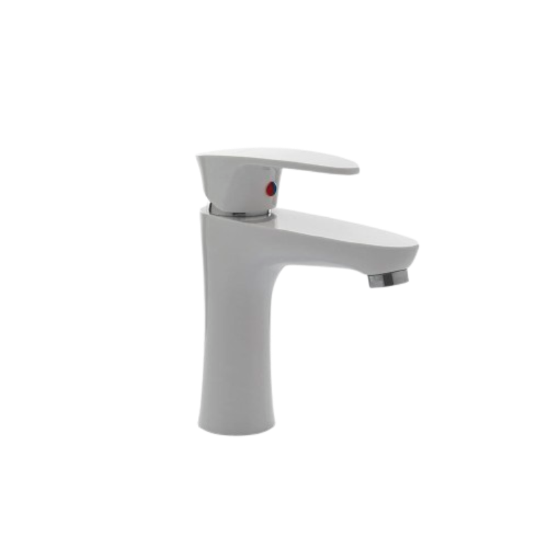 Grifería Lavatorio Monocomando Mozart DOHA Blanco ABS (7260)