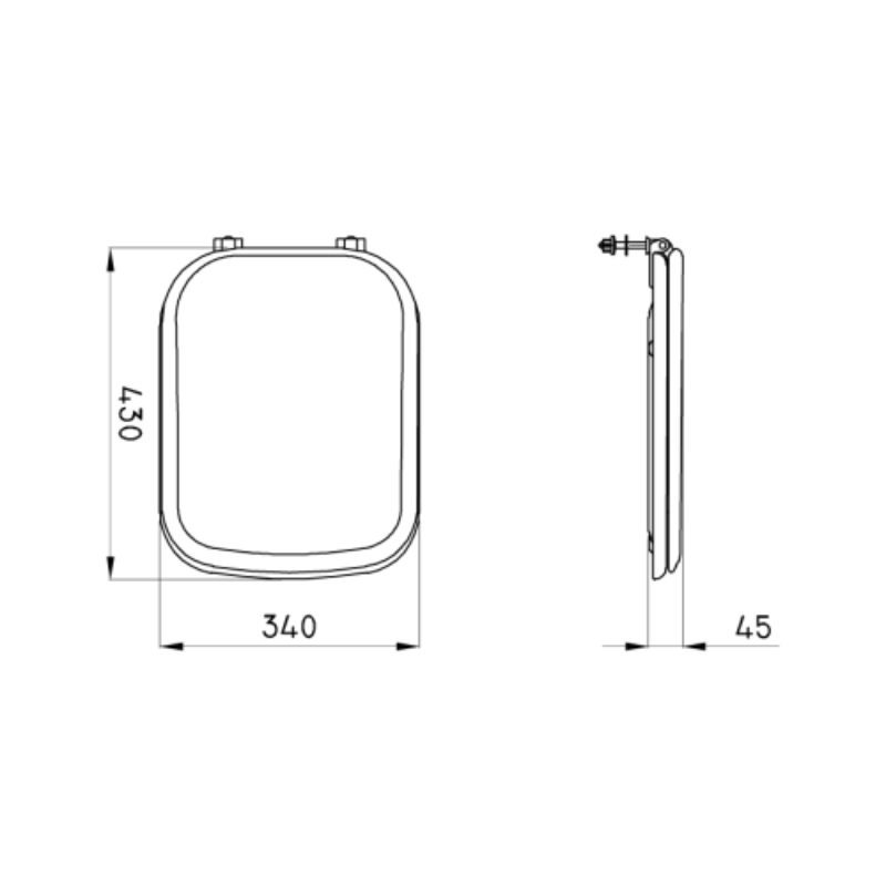 Tapa Asiento de Inodoro Ferrum Limay (TYXM)
