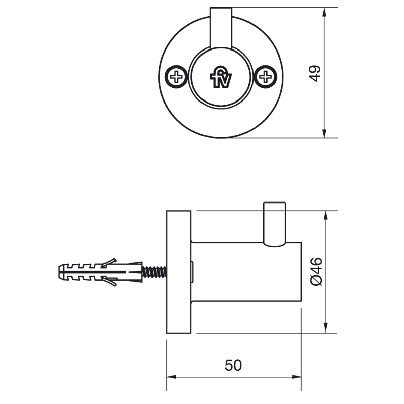 Percha FV Arizona (0166/B1)