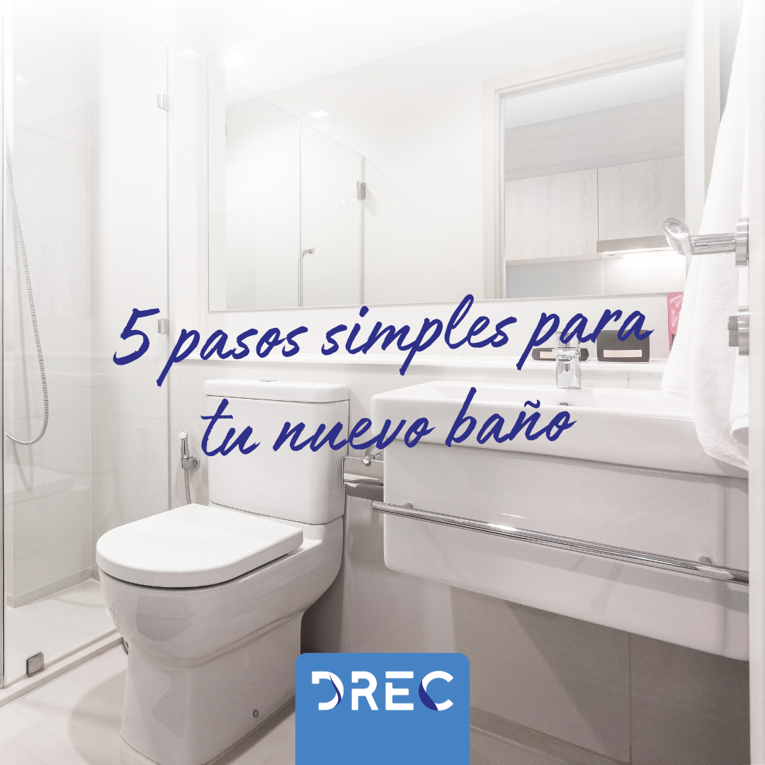 Transformá tu baño en 5 pasos simples