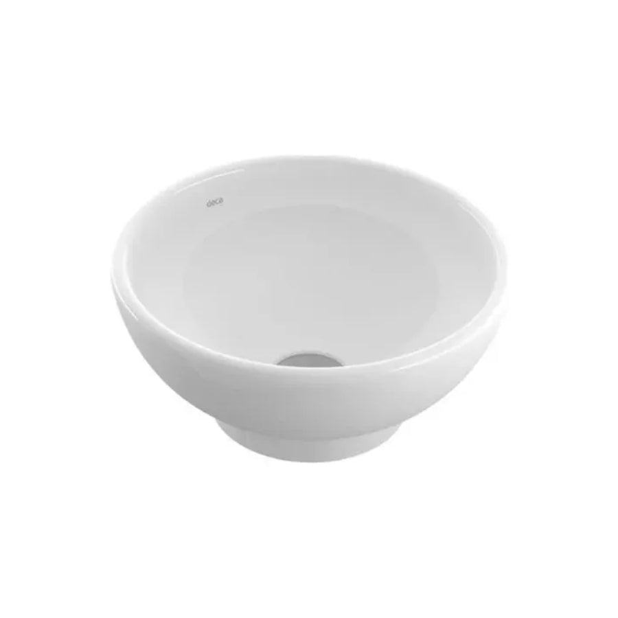 Combo Bacha Deca Oval (L.155.17) + Grifería de Lavatorio Alto (10017)