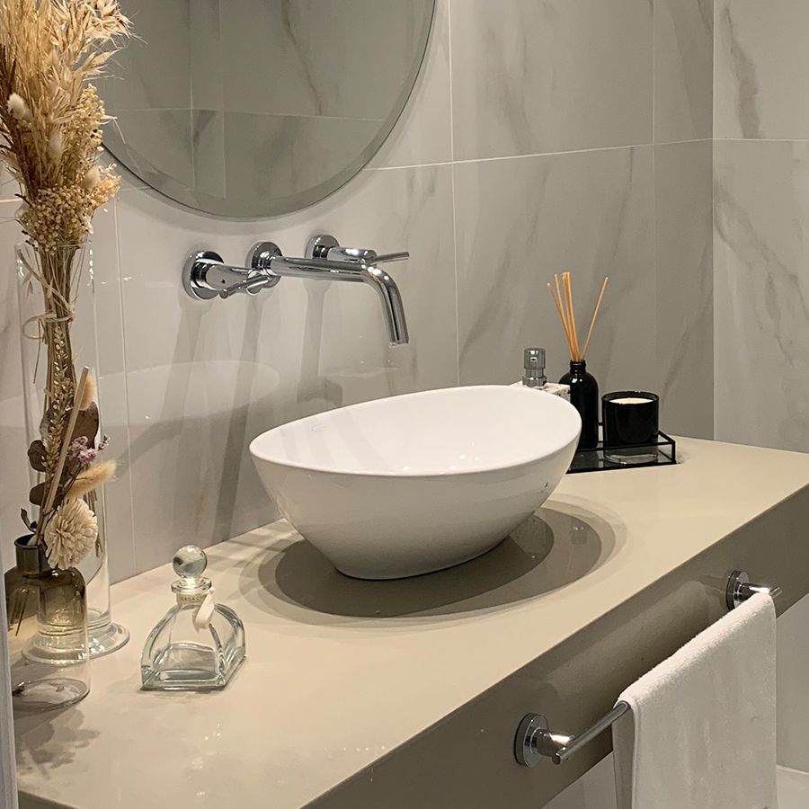 Bacha De Baño De Apoyar Ferrum Tori Cuenco (LK060)