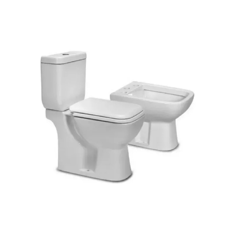 Combo Piazza Amalfi Inodoro + Depósito + Bidet 1 AG + Tapa (B0100) (B0104)