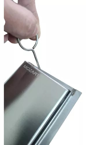 Rejilla Lineal De Acero Inoxidable 50 X 10 Mozart (7934)