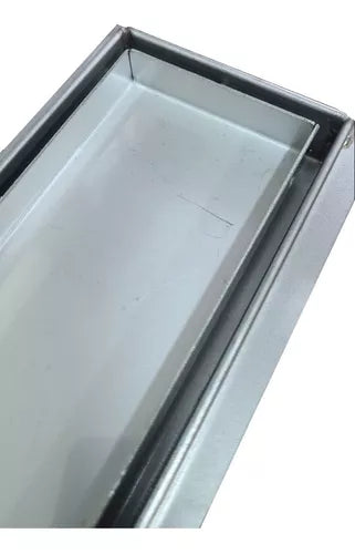 Rejilla Lineal De Acero Inoxidable 50 X 10 Mozart (7934)