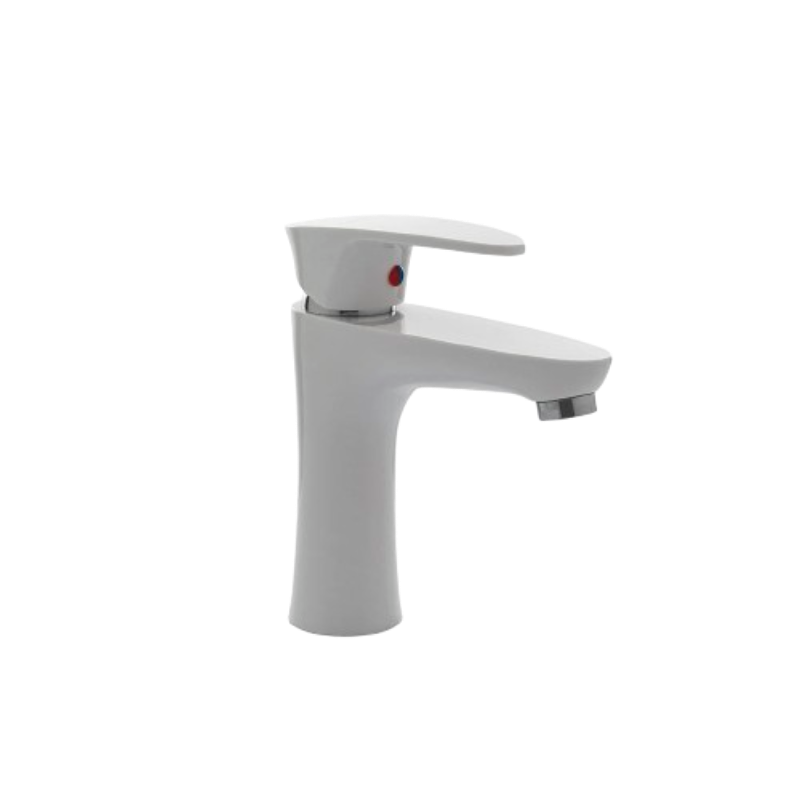 Grifería Lavatorio Monocomando Mozart DOHA Blanco ABS (7260)
